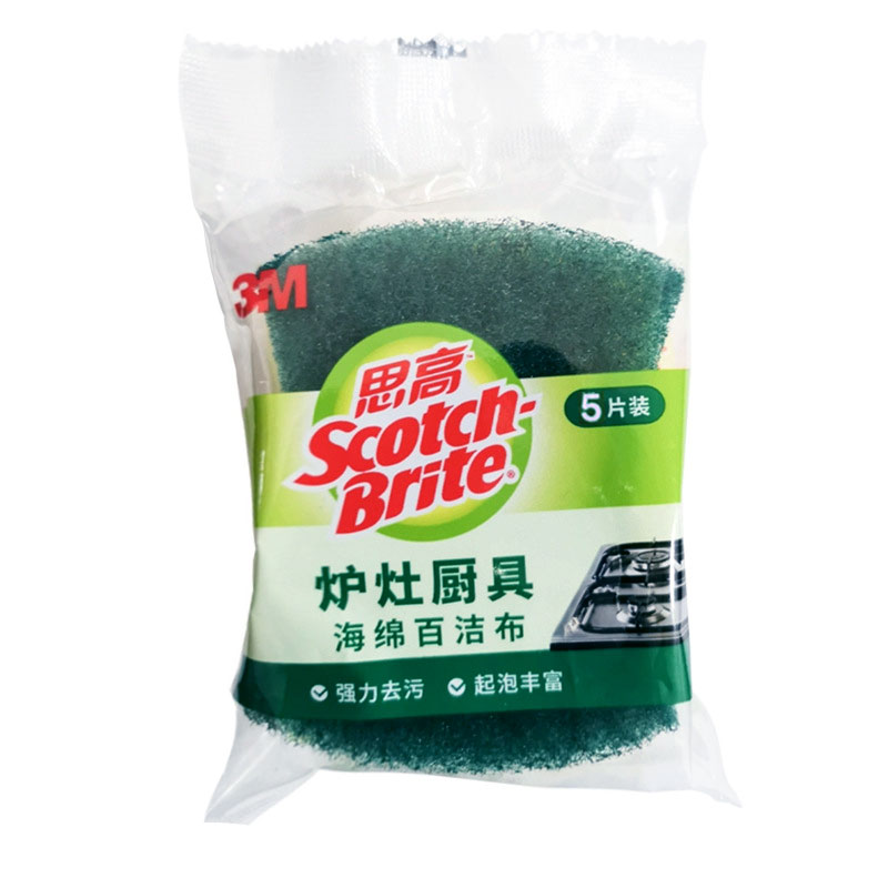 3M 思高 B6105炉灶厨具海绵百洁布